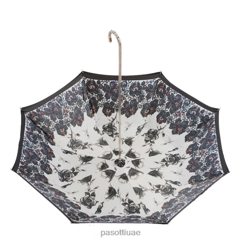 مظلة | 189n 9666-1 u2 - مظلة إيطالية جميلة بمقبض معدني PASOTTI Z446V549